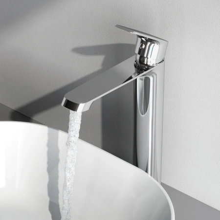 Смеситель д/р AM.PM Func F8F92000, высокий, хром, шт.