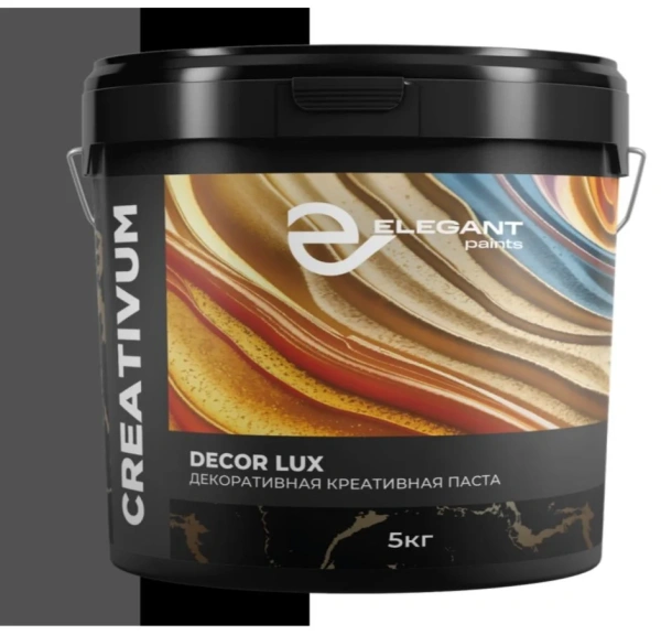 Паста Креативная Elegant, Creativum, Белый жемчуг 2.5 кг