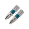 Биты отверточные GROSS PH2 25мм 2шт сталь S2