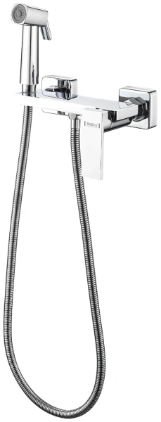Смеситель с гигиеническим душем HAIBA HB5517 хром