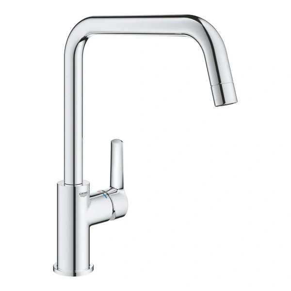 Смеситель д/к GROHE Start, U-образный высокий излив, цвет Хром (30470000)