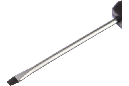 Отвертка Anti-Slip, SL5,0х100 мм, CrV, 2к рукоятка// Matrix