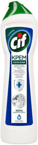 Средство чистящее Cif крем Ультра Уайт 450мл