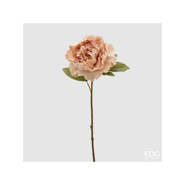 Растение искуственное EDG Пион 51 см светлый персик 215333.33