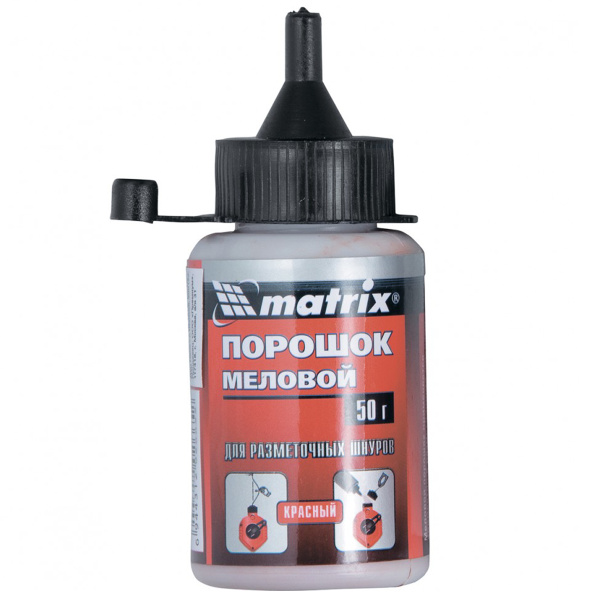 Порошок Matrix меловой для шнуров 50г красный