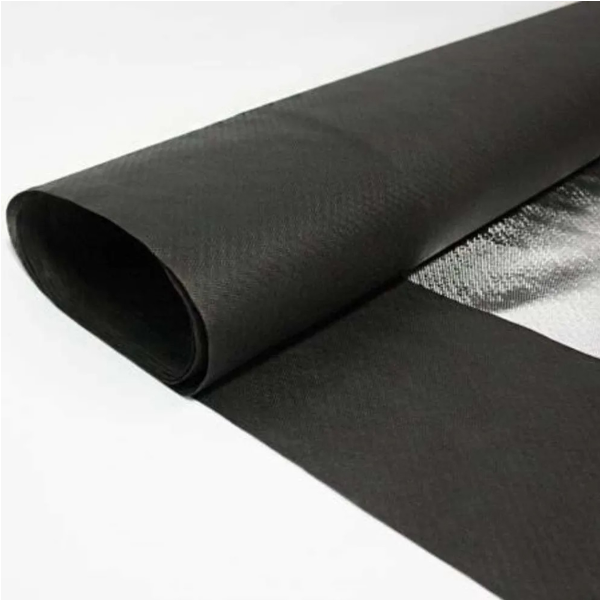 Материал укрывной Агротекс Двойное тепло фольгир. мульча 90, ширина 1,6 м., (в рулоне 50 п/м)