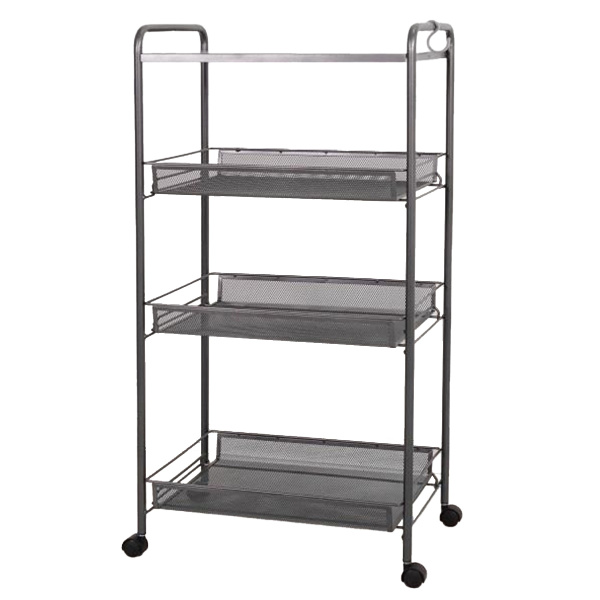 Этажерка универсальная ЗМИ Ладья 34 на колесах, графит