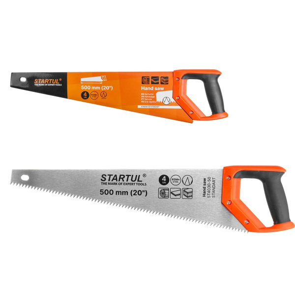Ножовка по дереву  500мм 4 TPI STARTUL STANDART (ST4030-50)