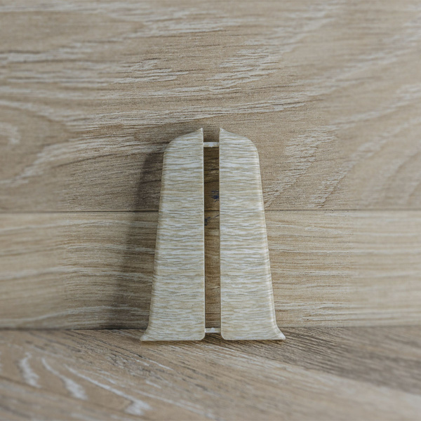 Торцевые для плинтуса 70мм "Деконика", 294 Орех антик