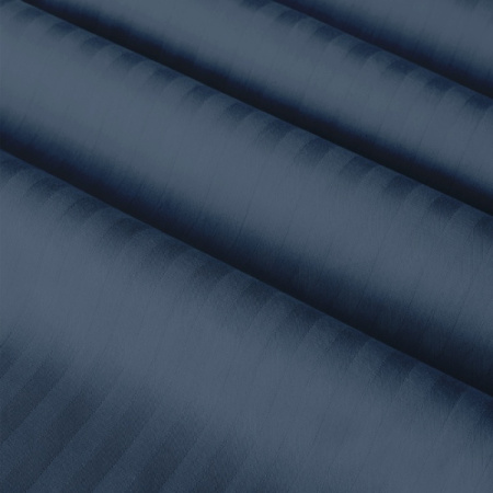 Простыня Verossa Stripe на резинке 180х200 см 30 см борт Sapphire