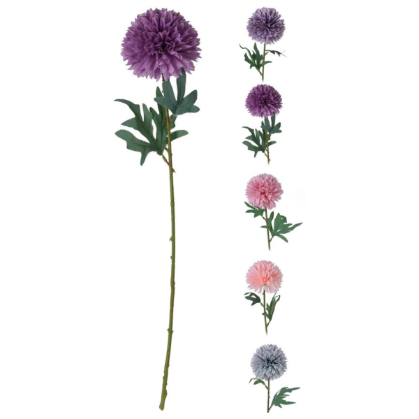 Растение искусственное Ветка 50 см 7 цветов в ассортименте PL4100000 К