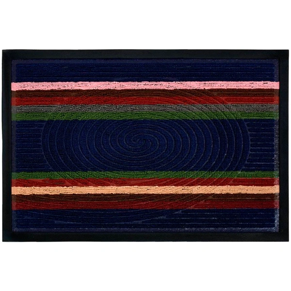 Коврик придверный,"COMFORT"  40*60 см,  синий VORTEX/20