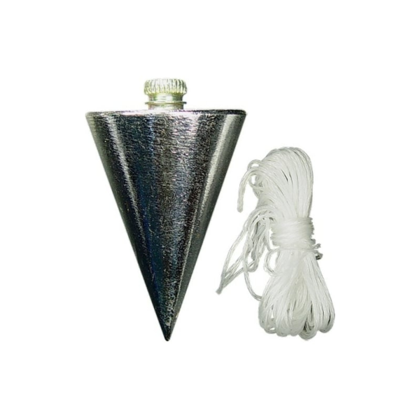 Отвес конусный, 300 г, шнур 5 м// MATRIX