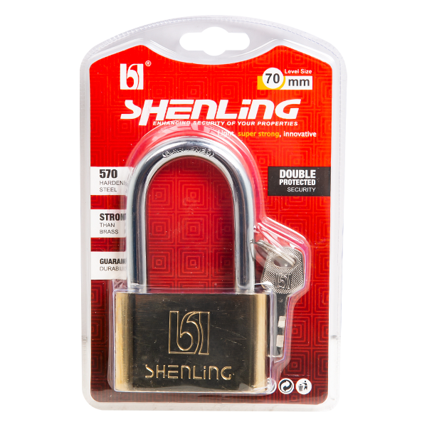 Замок SHENLING навесной длинный 70 мм