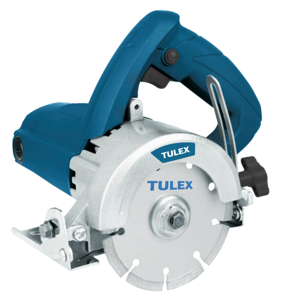 Электроплиткорез ручной циркулярный TULEX TC-110-1.4, пропил 90-34мм; 45-28мм, 110x20мм, 13000об/мин