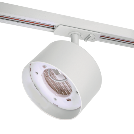 Светильник трековый WOLTA WTL-18/GX70-W BASIC под лампу GX70 Белый IP20 D115x65x122