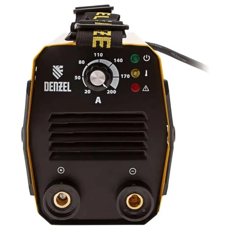 Аппарат инверторный дуговой сварки DS-200 Compact, 200 А, ПВ 70%, диаметр электрода 1.6-5 мм Denzel