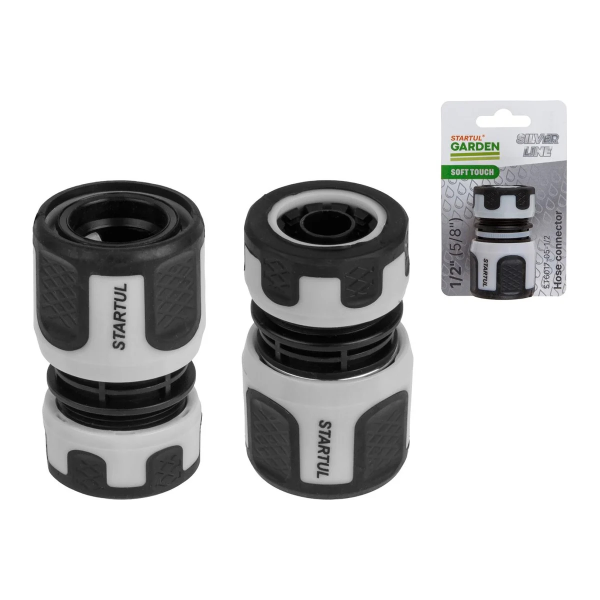 Муфта быстросъемная 1/2"(5/8") STARTUL GARDEN (ST6017-05-1/2), арт.ST6017-05-1/2