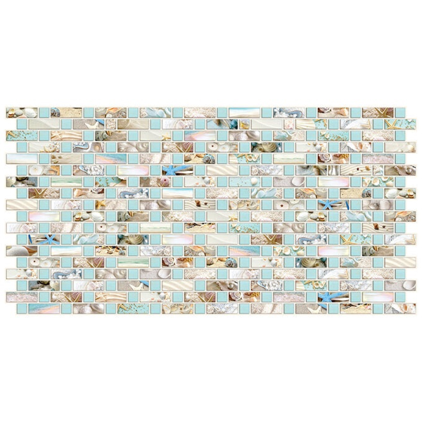 Панель ПВХ 0,3 мозаика «Карибы» 4627158788282