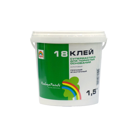 Клей "Супермастика" "Радуга-18" акриловый 1 кг