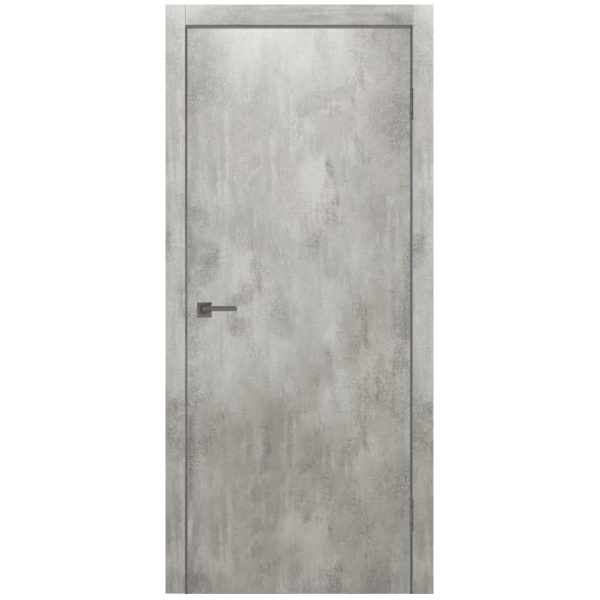 Дверное полотно глухое "Гладкая" Бетон 800мм