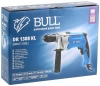 Дрель ударная BULL DR 1308 KL в кор. 850 Вт, БЗП металл 13 мм, 1 скорость, 0-2800 об/мин