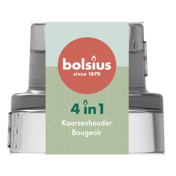Подсвечник Bolsius стекло, 4 в 1 103684790300