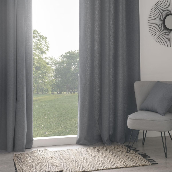 Штора портьерная Atmosphera TIM GREY 140х260 см