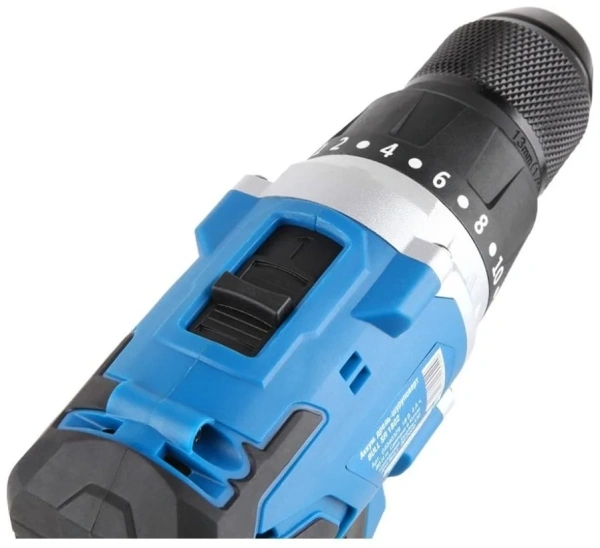 Дрель-шуруповерт аккумуляторный BULL SR 1802 в чем. БЕСЩЕТ., 18 В, 80 Н*м, 2*4 А*ч акб, БЗП(мет.) 13