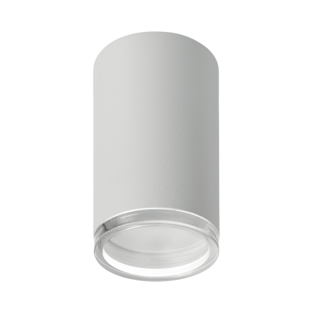 Светильник накладной WOLTA WSL-GU10/14W AQUA под лампу GU10 IP44 Белый матовый D55x110mm