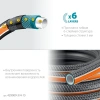 Шланг поливочный GRINDA  ULTRA 6, 3/4", 15 м, 25 атм, шестислойный, двойное армирование, PROLine (42
