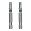 Бита Torx 25х50мм, сталь S2, шестигр., 2 шт.// Gross