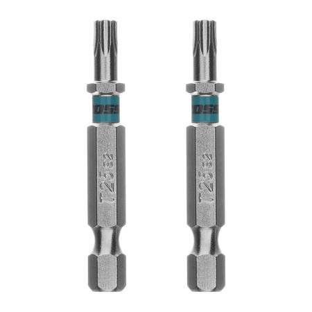 Бита Torx 25х50мм, сталь S2, шестигр., 2 шт.// Gross