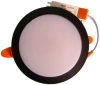 Споты потолочные 016-092-0018 18W BLACK 3CCT 160-265V LED DOWN.