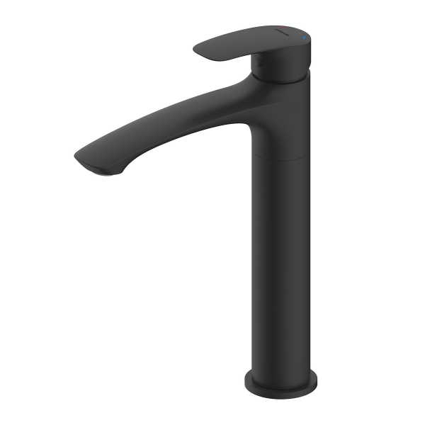 Смеситель д/р Milardo Rora RORBL01M01 черный матовый