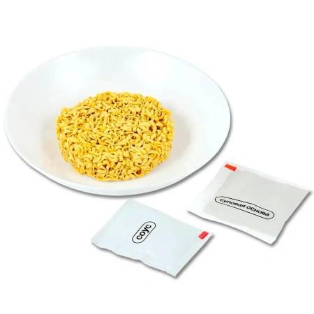 Лапша OkWok быстрого приготовления со вкусом говядины с соусом сальса 100гр Р2010