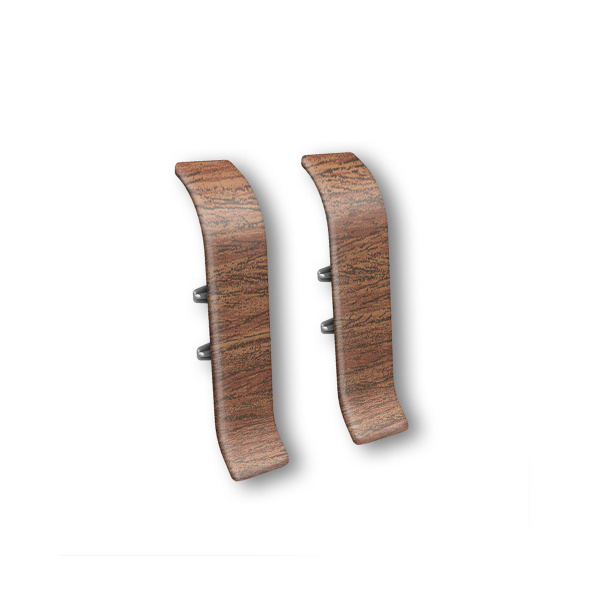 Соединитель для плинтуса 55мм "Идеал Классик", 341 Ольха