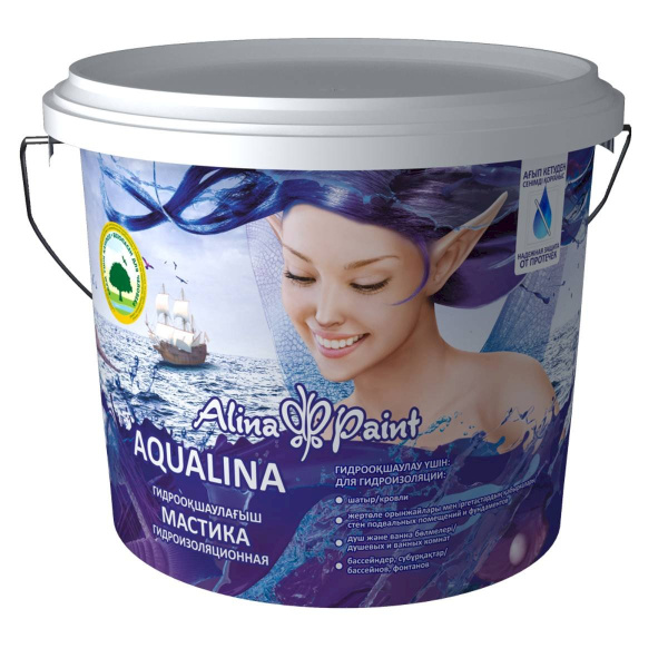 Мастика, Alina Paint Aqualina 3 кг (гидроизоляционная)