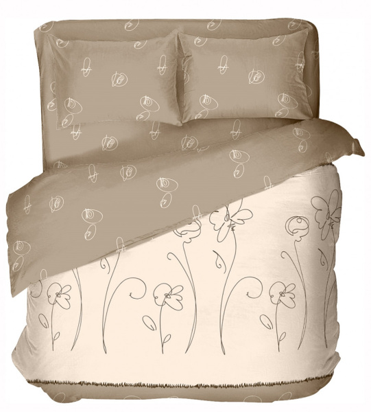 Пододеяльник Волшебная Ночь 200х220 см Фиалка монмартра