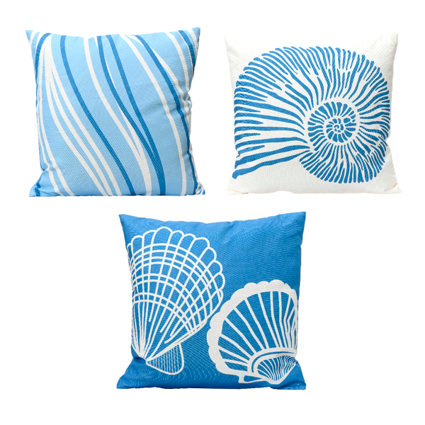 Подушка декоративная Holiday Breeze 45х45 см 3 цвета в ассортименте 833747 Kmg