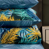Комплект постельного белья Василиса Монблан Tropical евро сатин нав 70х70х2 шт.