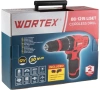 Дрель-шуруповерт аккумуляторный WORTEX BD 1215 LiSET в чем. + 2 насадки, 12 В, 30 Н*м, 2х1.5 А*ч, БЗ