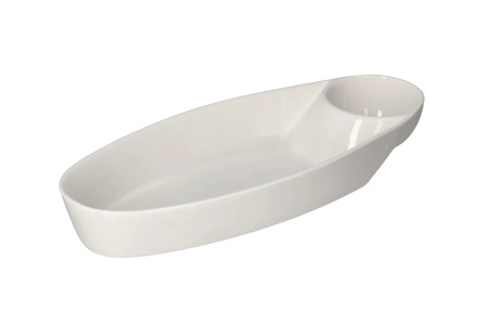 Тарелка для сервировки DH 38,7х15,5 см фарфор CPK-041