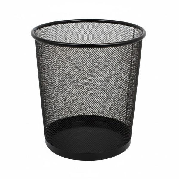 Корзина для бумаг сетчатая металлическая 26,5х21,5х28см C1202