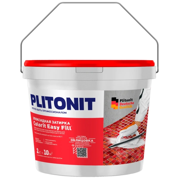 Затирка эпоксидная PLITONIT Colorit EasyFill белый - 2