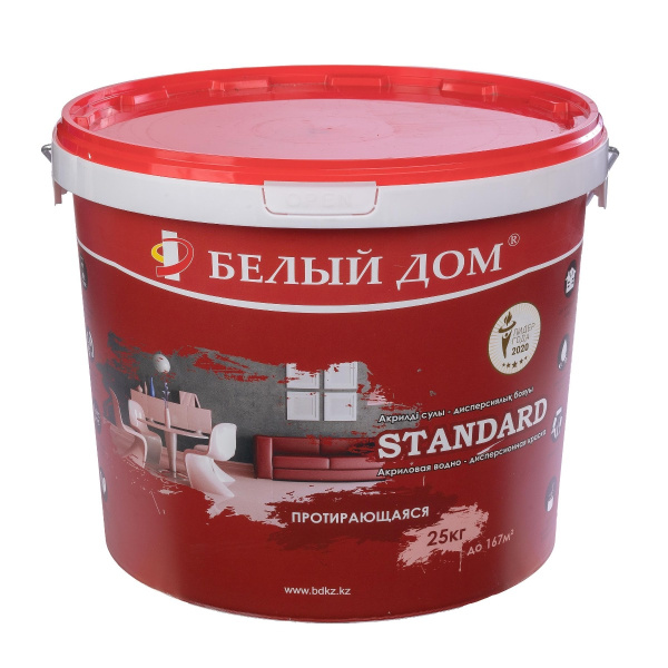 Краска акриловая Белый Дом STANDARD 7 кг