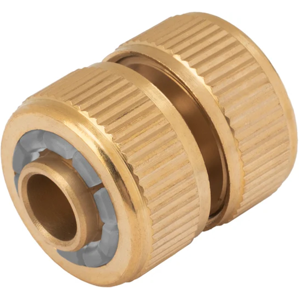 Муфта ремонтная для шланга, 1/2", латунная// Palisad