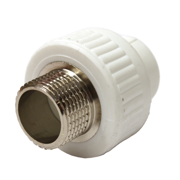 Переходник ПП-НР 20*3/4 белый