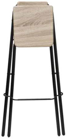 Стул барный 5Five складной 47,5х50х98 см бежевый 140448D