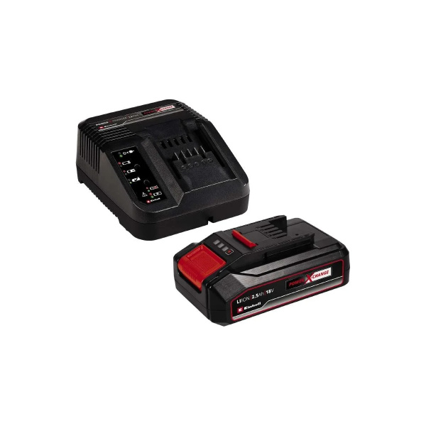 Зарядное устройство в комплекте Einhell 18V 2,5Ah PXC Starter Kit (4512097)
